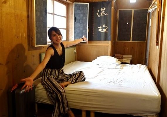 素泊まりプラン　「裏座」と呼ばれる沖縄古民家の奥の間は当宿リピーターおすすめの気兼ねしない部屋