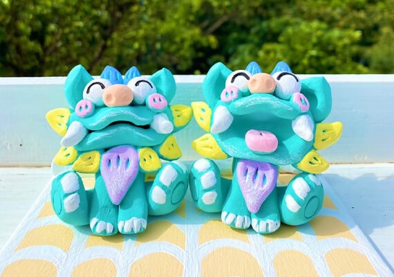 シーサー！さま確認用】 （新商品］ゲゲゲの鬼太郎 沖縄のシーサー本日 