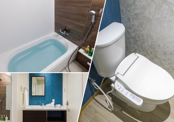 Bathroom and Toilet※Separate