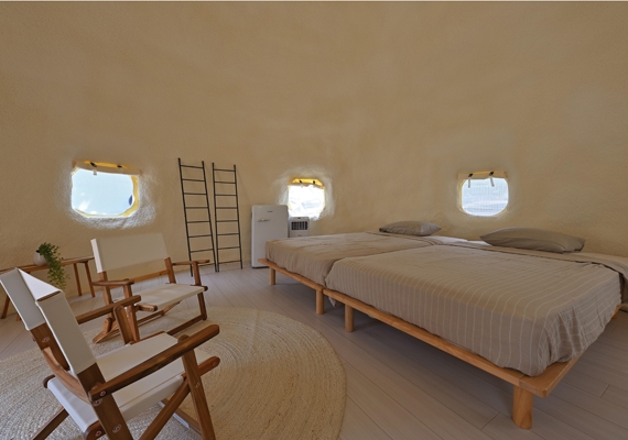 【冬季限定20%OFF】自然を身近に感じるグランピング体験 Tatazumi@渡嘉敷島【朝食付】