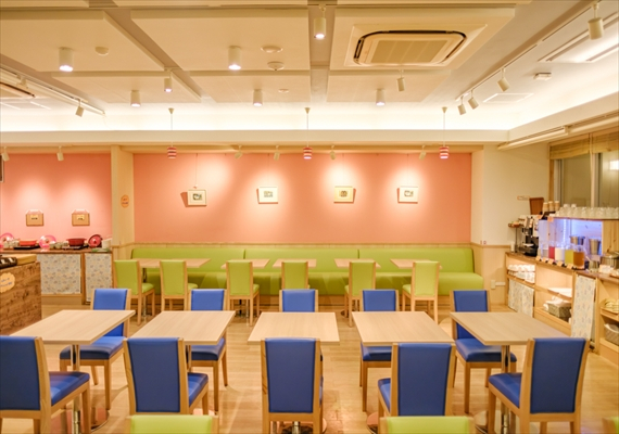 【レストラン：サナプリマ】朝食会場となります