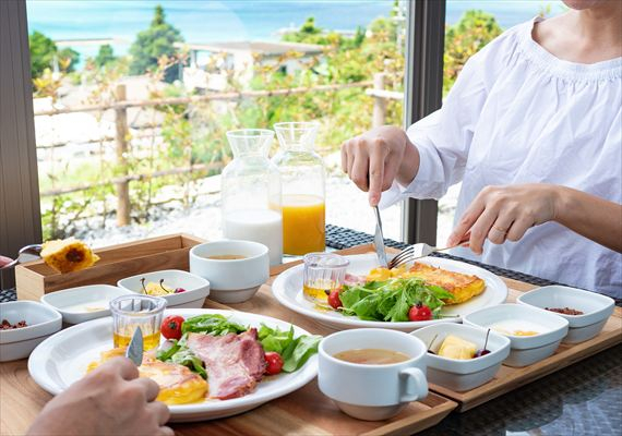 [ Breakfast Included ] In-Room Morning Supervised by “L LOTA” with Refreshing Sea Breeze of Kouri