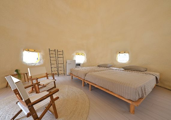 【Tatazumi☆お部屋】お部屋でゴロゴロ過ごす贅沢。エアコン＆冷蔵庫完備で、海遊びの後も快適！