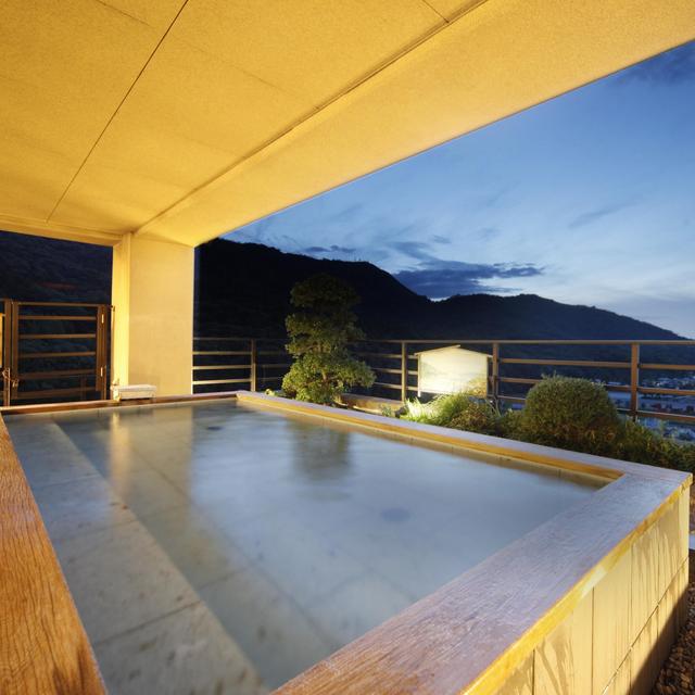 Exclusive fine-view bath only for guests of Hitenkan