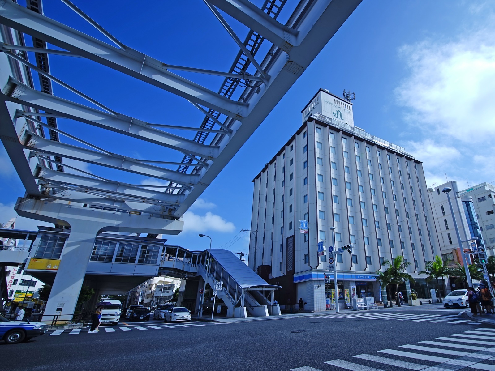 ［作為旅程的理想據點］從車站剪票口步行1分鐘・國際通就在眼前！搭乘單軌電車即可輕鬆前往主要景點／不含餐