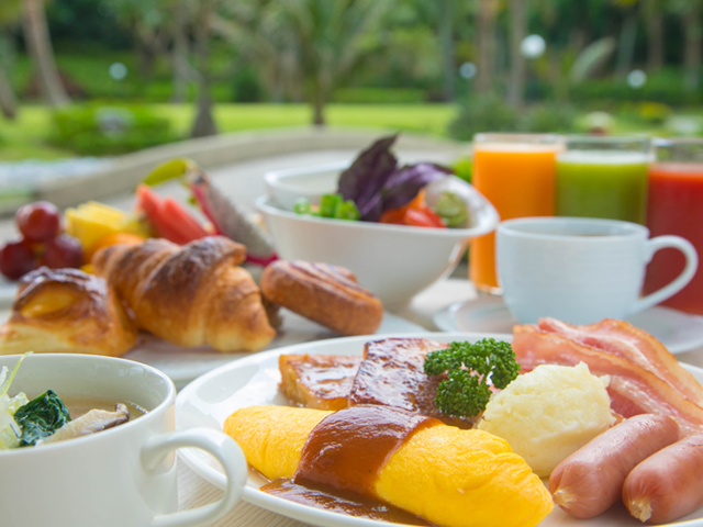 【Plan with breakfast】Breakfast with taste you can try only here ◎ Fresh vegetables in 