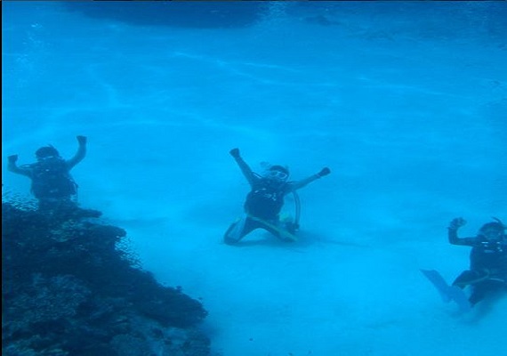 Diving ①
