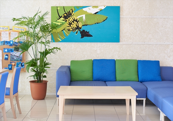 【ロビー】お待ち合わせ場所に是非ご利用くださいませ