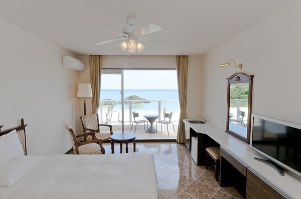 Ocean View Room 30㎡
* The photo is an idea of the rom. The actual appearance may differ.