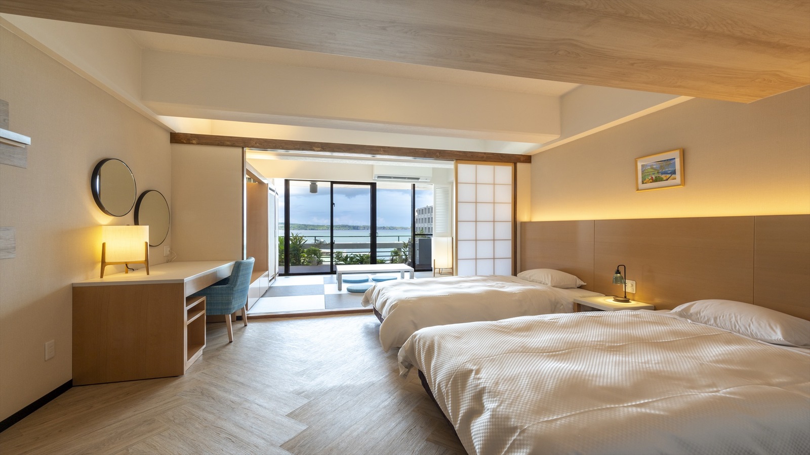 Renewal in 2020! [Ocean View] Japanese-Western Style Room (45 m²)