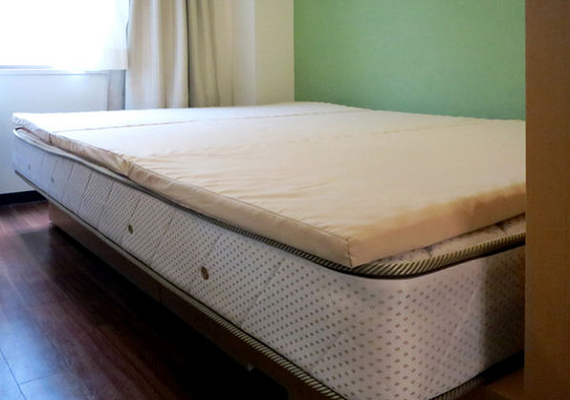 We add resilent mattress in addition to regular one to provide a good sleep for you.