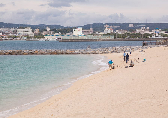 海まで徒歩約30秒