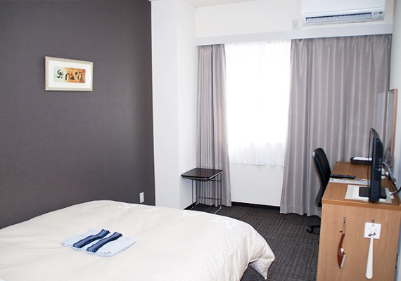 Non-smoking double room (16～20 ㎡) With light brekfast and free WiFi