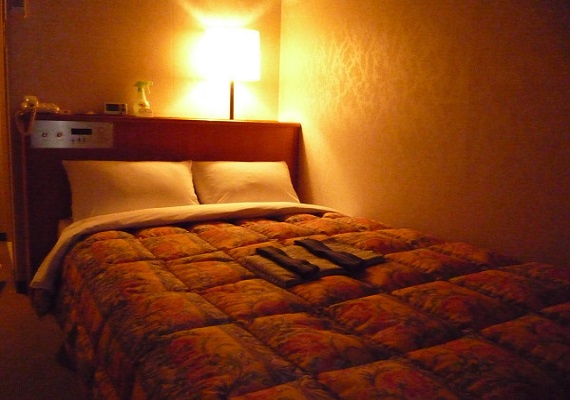Couple room  with 122 cm width bed. Special time for couples♪