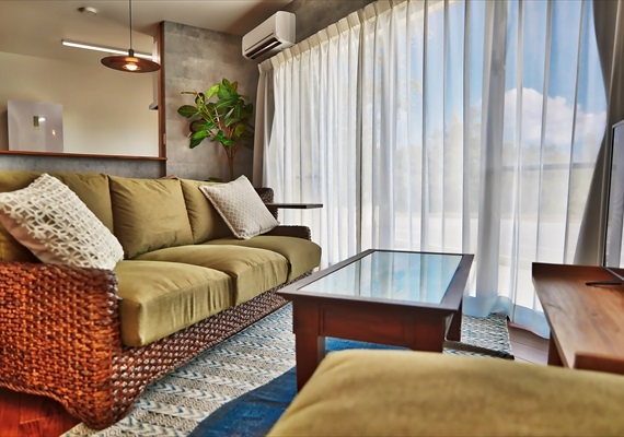 rekibu 2[客厅餐厅]准备能舒适地舒畅的沙发！
