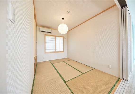 rekibu 3[和室]準備了4組的日式床墊組。