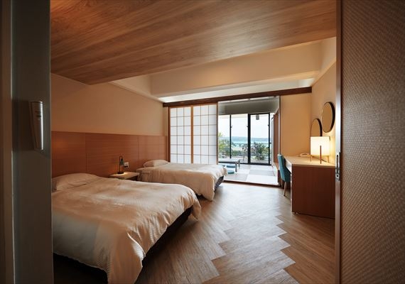 Renewal in 2020! [Ocean view] Japanese-Western style room 45 square meters
