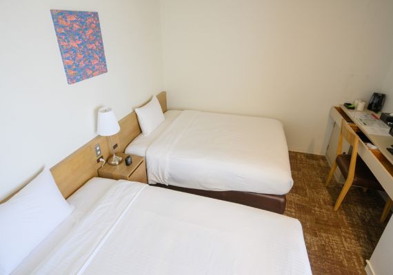 Twin Room (140 cm width wide beds)【Non-smoking】