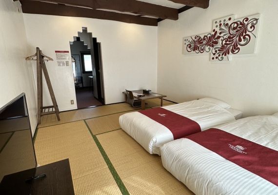 Japanese-style room where is popular among everybody ☆All the families relax in peace and can do it♪