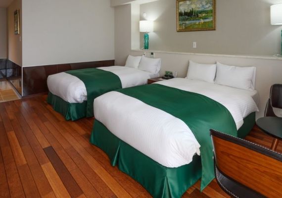 スーペリアルーム（グリーン）　内観