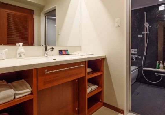 スーペリアルーム（グリーン）　バスルーム