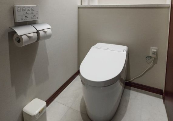 スーペリアルーム（グリーン）　トイレ