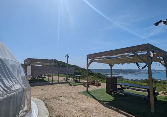 【アズール】グランピングドームテント