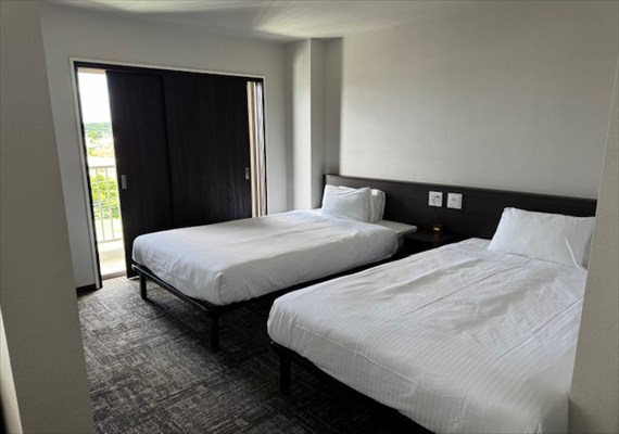 【客室】デラックスツインルーム50㎡