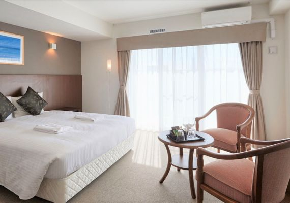 【ホテルタイプ】ダブルルーム★35㎡の広々とした客室