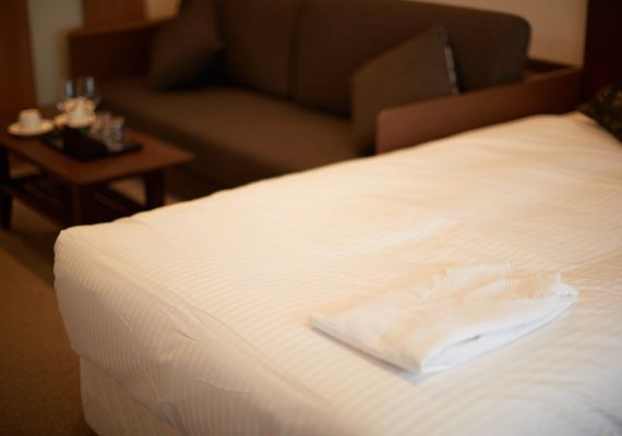 【コンドミニアムタイプ】ツインルーム(3名対応)★パジャマをご用意。リラックスしてお休みいただけます 【コンドミニアムタイプ】ツインルーム(3名対応)★パジャマをご用意。リラックスしてお休みいただけます