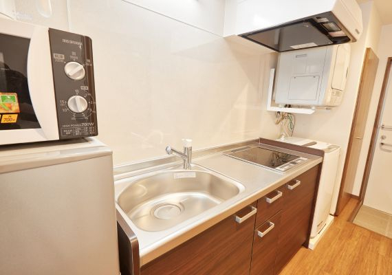 【コンドミニアムタイプ】共通設備★広々シンク&調理スペース お料理も洗い物もスムーズに♪ 【コンドミニアムタイプ】共通設備★広々シンク&調理スペース お料理も洗い物もスムーズに♪