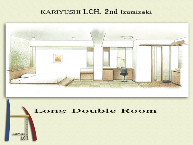 Long Type Double Room - LCH. 2nd