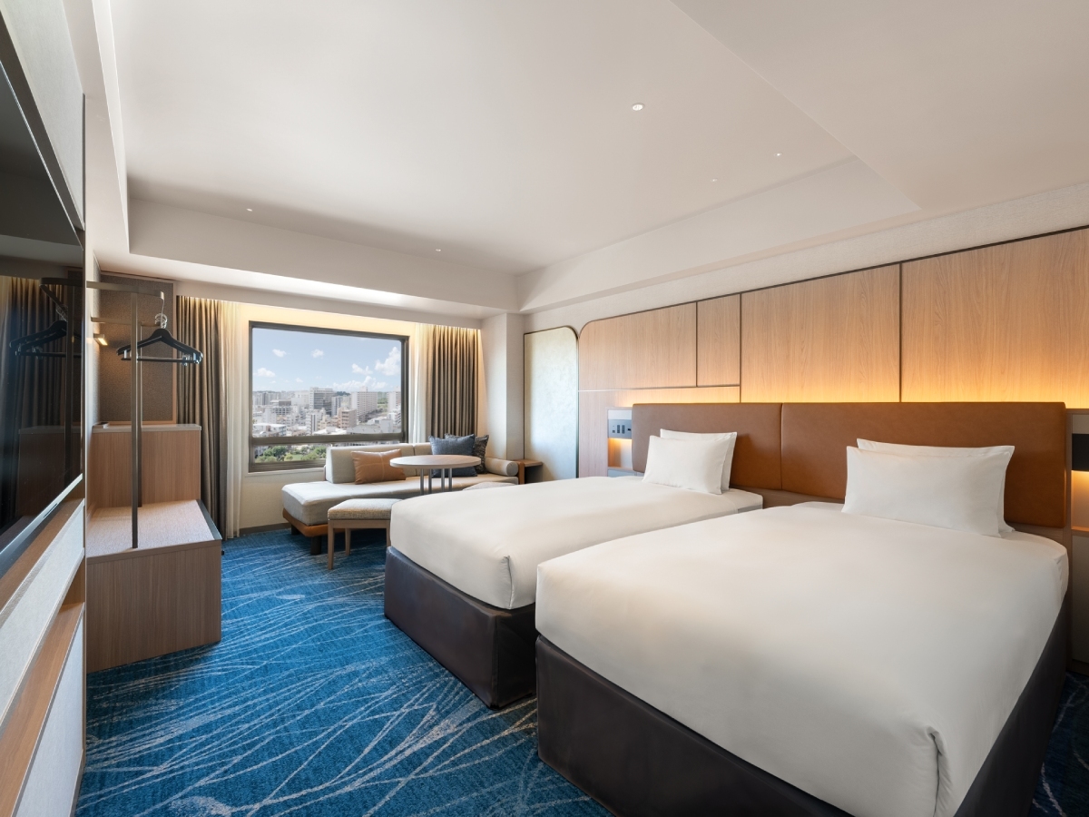 【2025 年全新改裝】Club 高級雙床房（1～4 名）