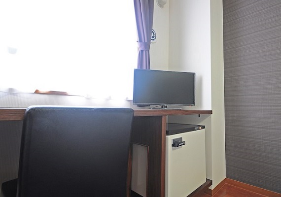 【Twin room】TV and refrigerator are available 
