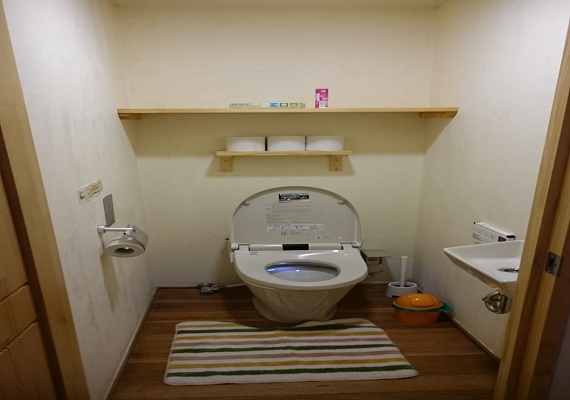 洗淨式便座完備