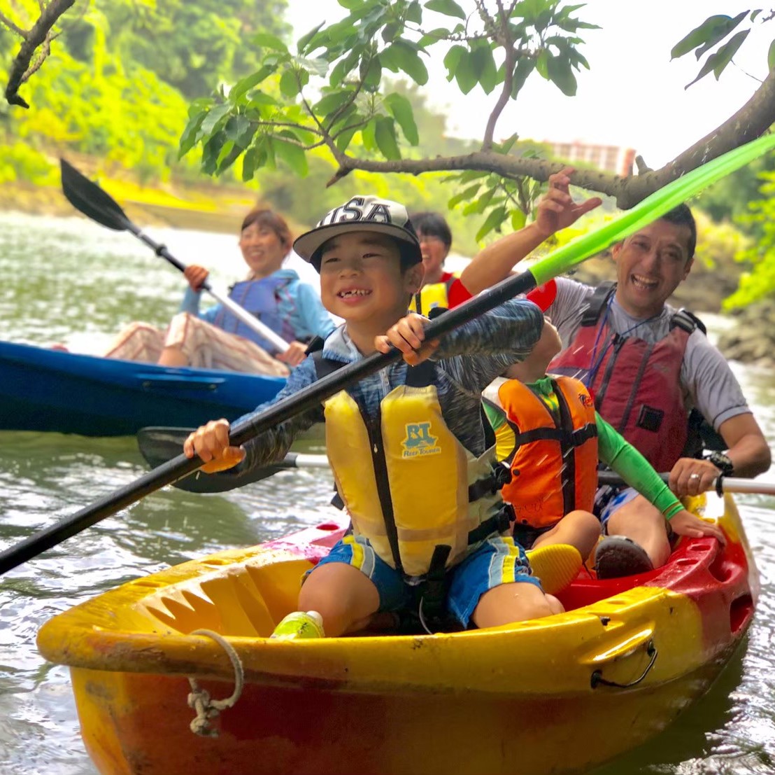Mangrove kayaking in Kadena, Okinawa, for children as young as 2 years old♪《Same-day reservations accepted, free shooting data, free smartphone case rental, hot showers available》