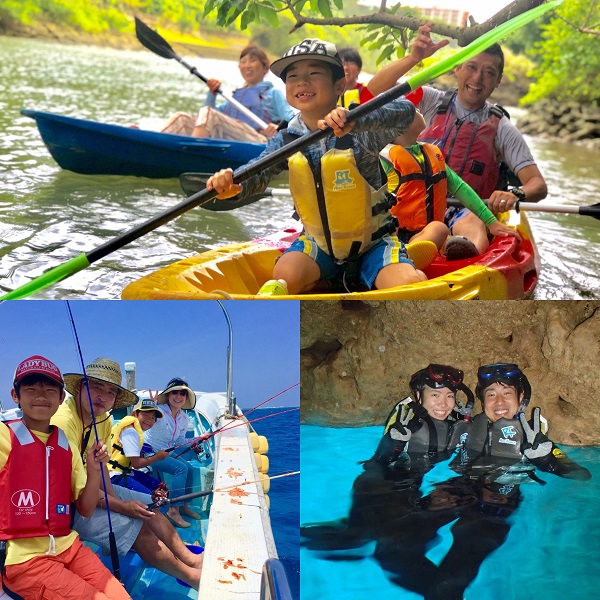 Wow！1 day tour with this price?! Kayaking+Fishing+Blue Cave package tour！！