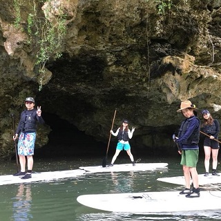 SUP cruising on Ishigaki island♪ Surrounded by lush nature of mangrove forest 