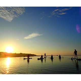A refreshing and moving experience from the morning! Sunrise SUP / Canoe Tour