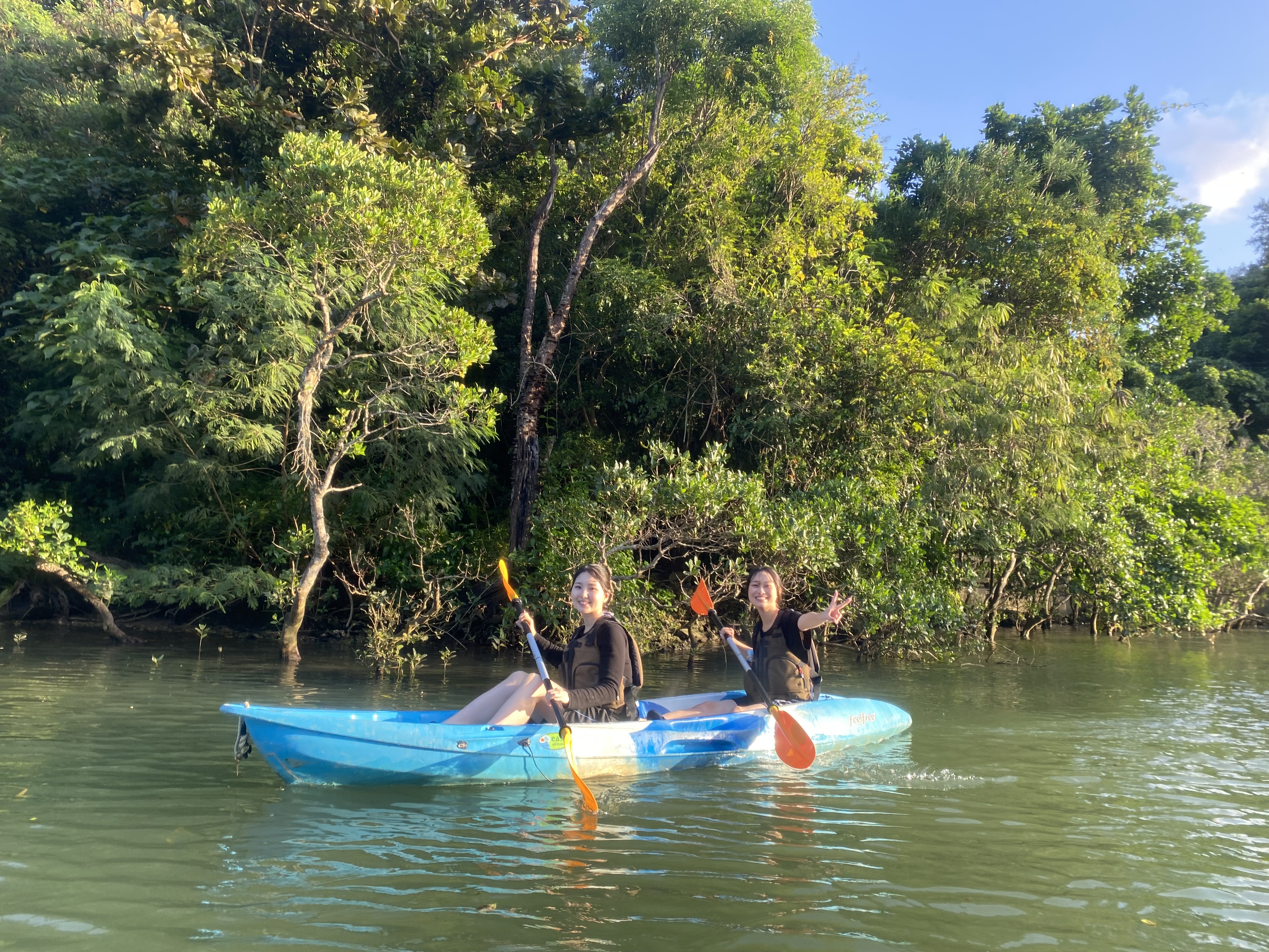 1名即成團，每天出發！在交通便利的中部地區來個「紅樹林獨木舟之旅」吧！贈送體驗照片