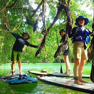 紅樹林立槳（SUP），4人以上更划算♪ 位於交通方便的中部地區★ 送活動照片！【團體優惠】