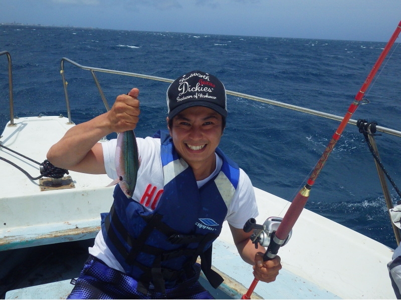 海人船長と半日船釣り