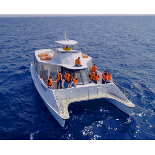 【北部発・ホエールウォッチング】★揺れに強い大型船★写真＆レインコート＆酔い止め薬付き★お得なパラセーリングセットコースあり★