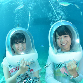 沖繩海中漫步・宛如人魚般優閒的在海中散步