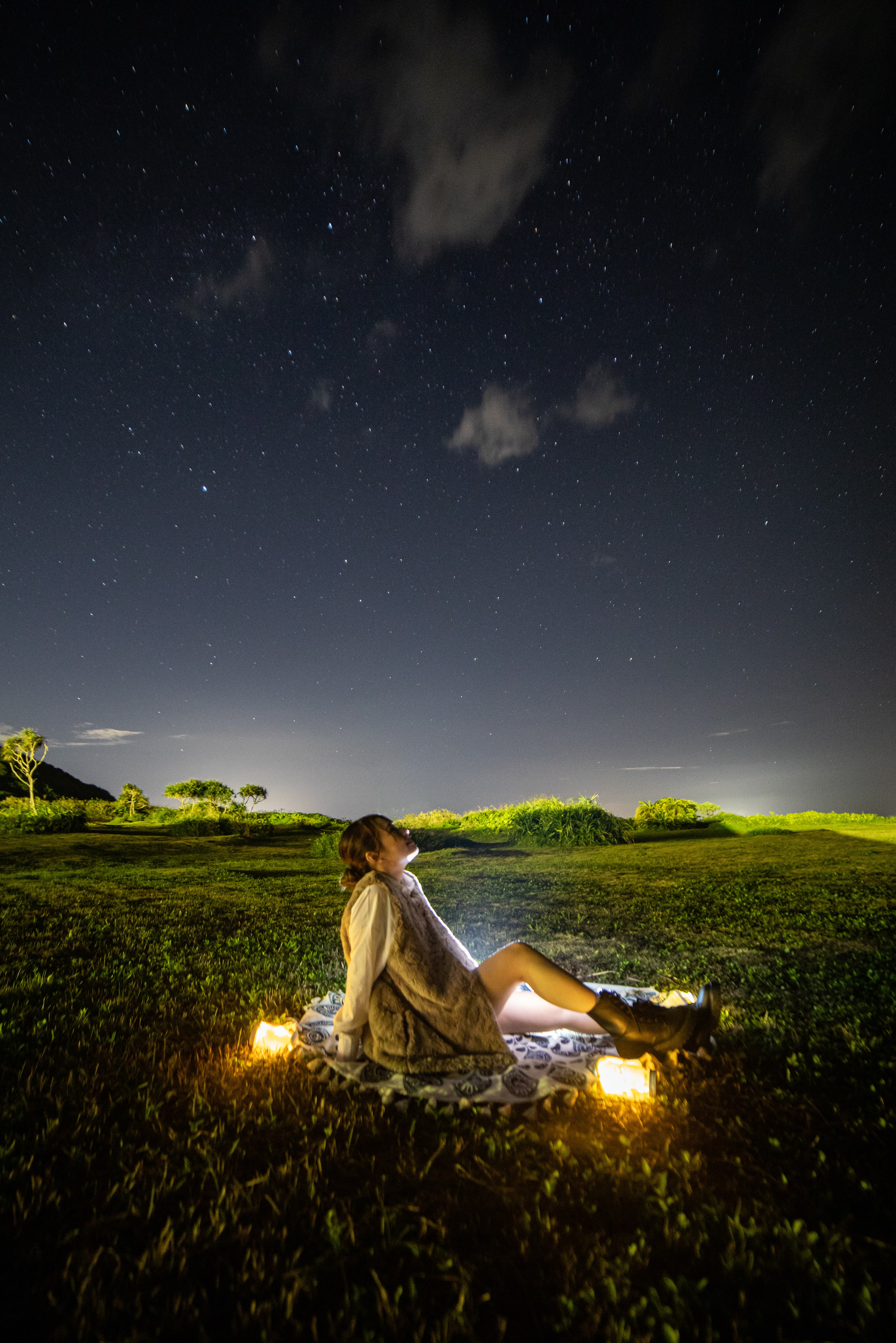 【沖繩・宇流麻市】星空攝影漫步 in 浜比嘉or伊計島，海中道路 ☆彡（天氣惡劣的情況下：更改日期或全額退款）優惠期延長中