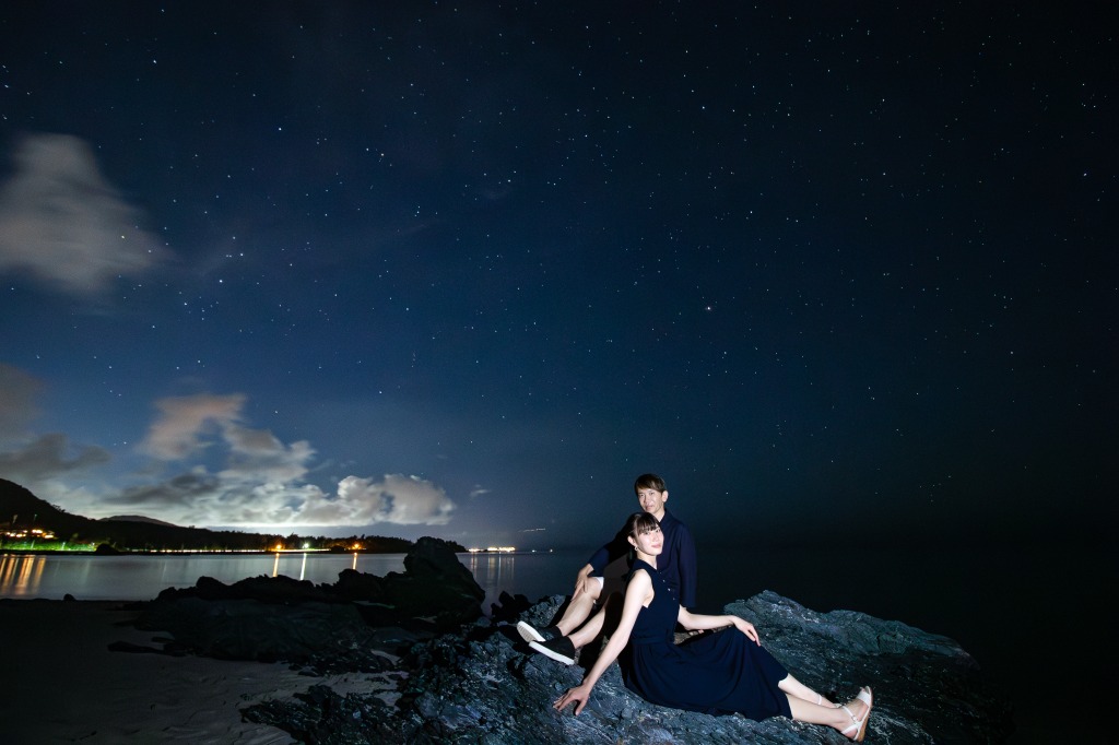 【冲绳・恩纳村】星空摄影漫步 in 希望之丘海滩 ☆彡（天气恶劣的情况下：更改日期或全额退款）