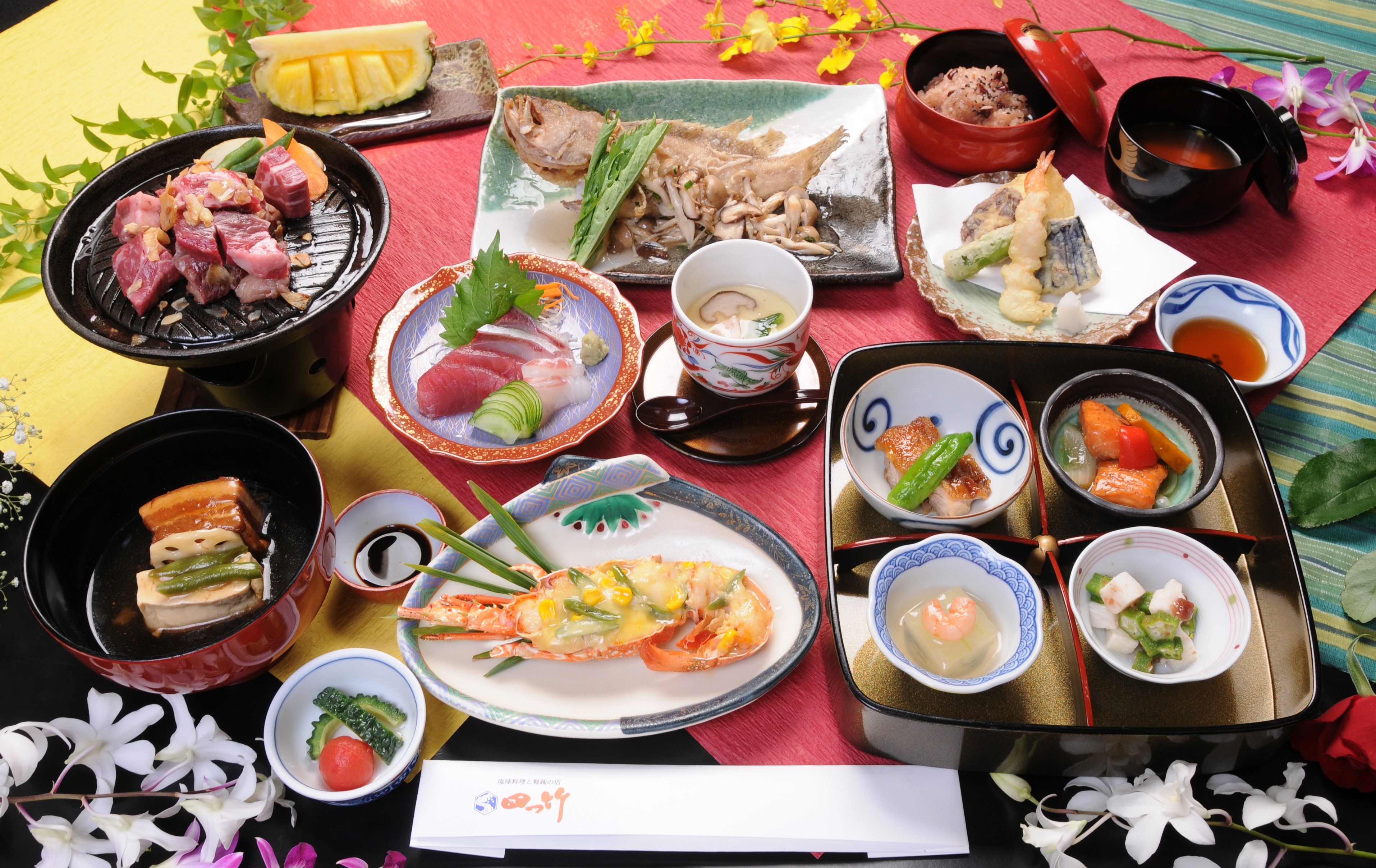 祝宴メニュー　和食コース　慶