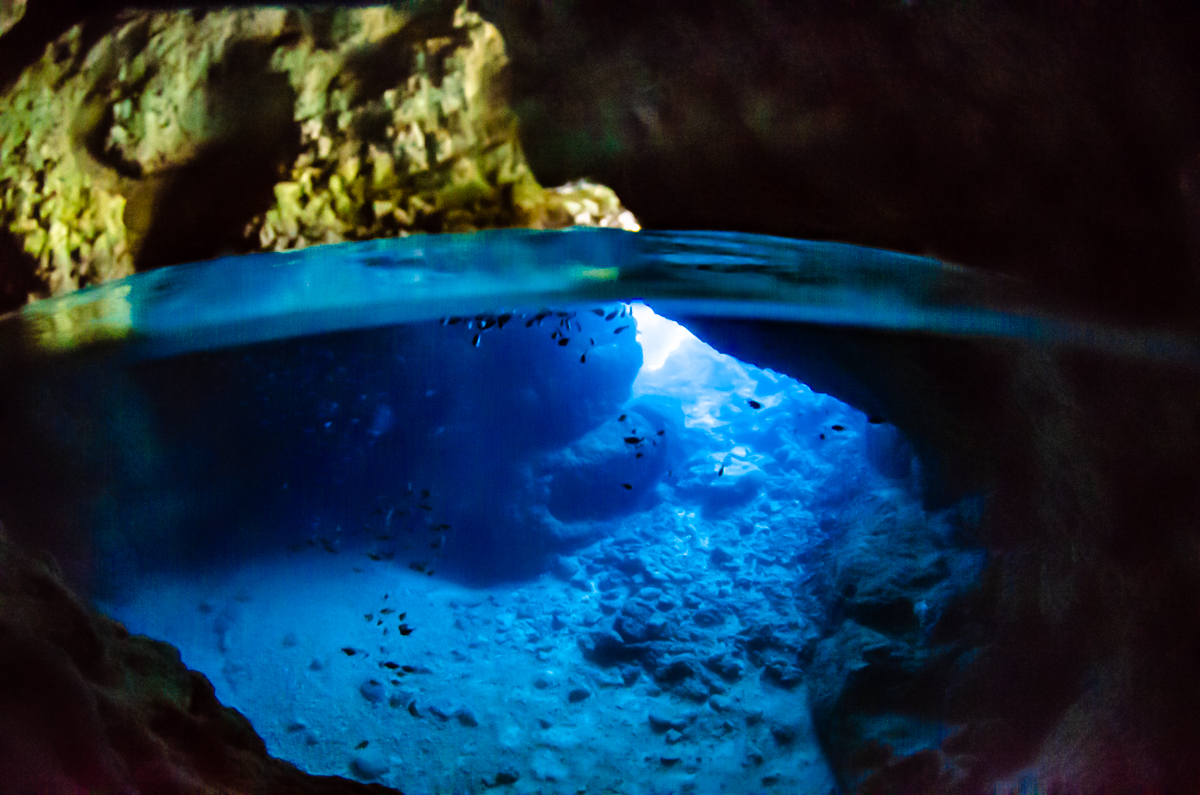 【一人参加OKのんびり行く青の洞窟体験ダイビング！！】初心者◎☆新規オープン記念キャンペーン☆ボートで行く青の洞窟体験ダイビング！！