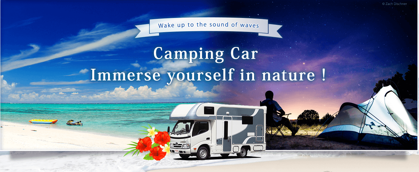 Wake up to the sound of waves and sleep under the stars Camping Car 
          Immerse yourself in nature !